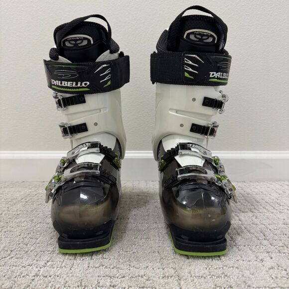 Dalbello Viper 12 Men\'s Downhill Ski Boots White Black Green Size 8.5 / 26.5 main image 4